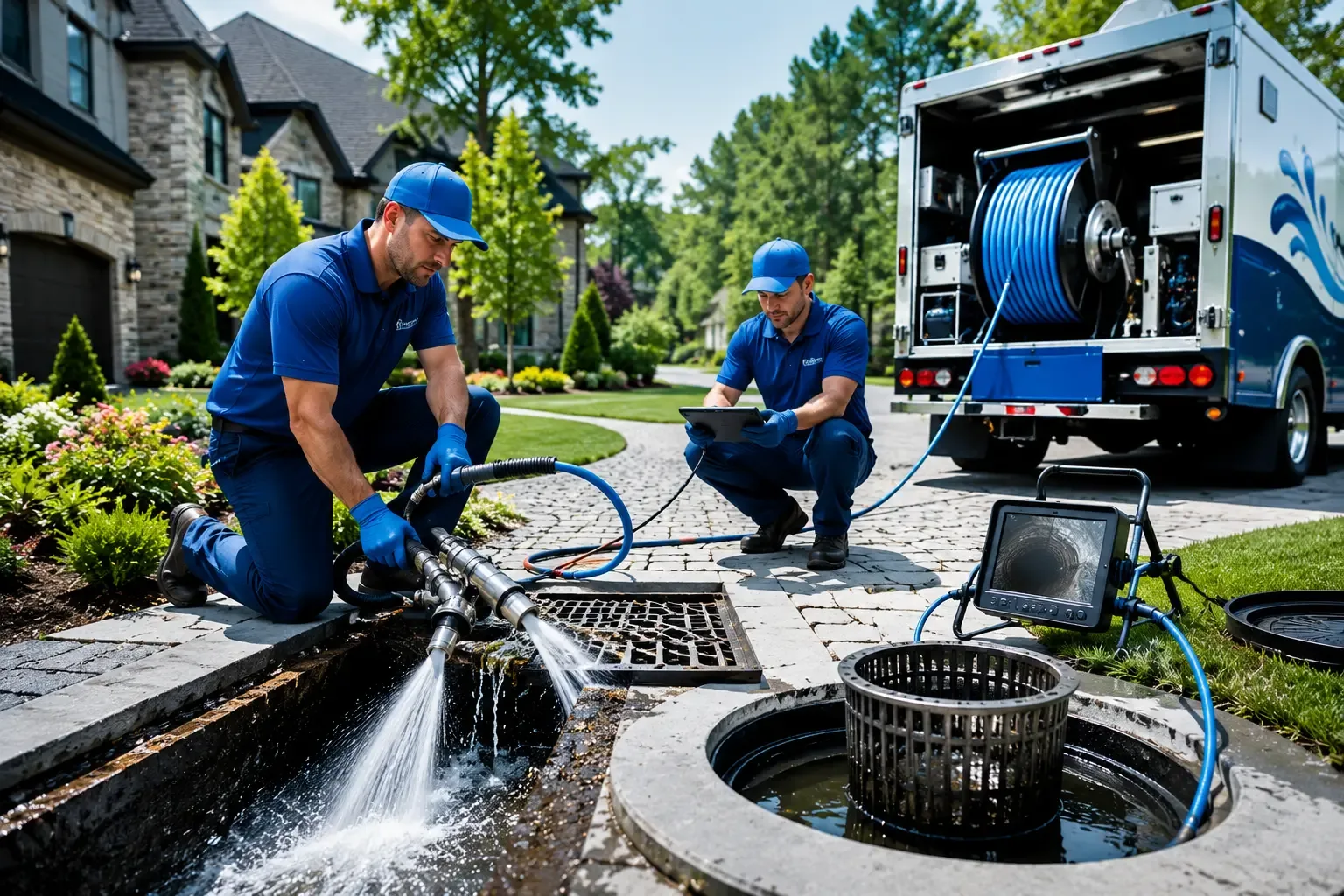 Local outdoor drain cleaning professionals in Fall Creek, WI